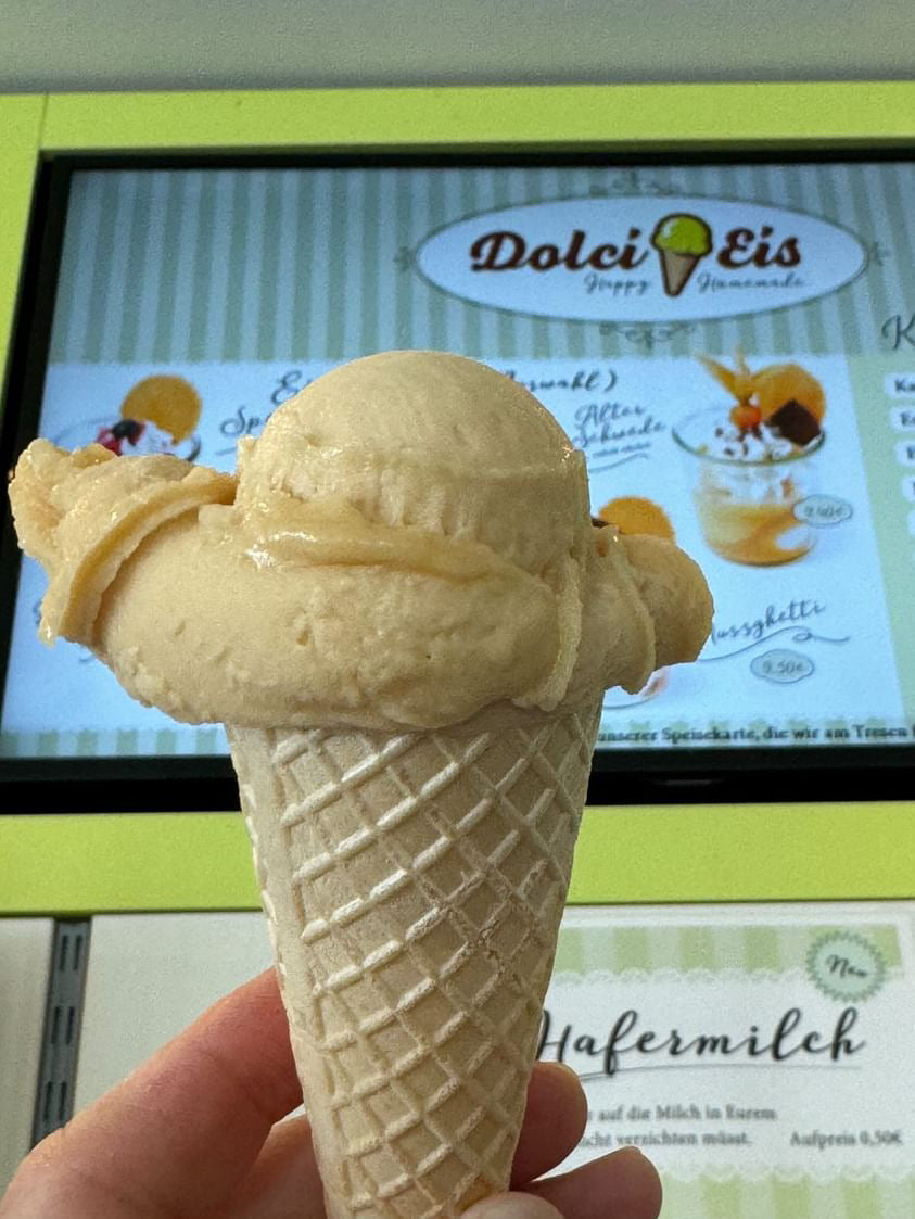 Die erste Eiscreme aus Cashewsaft-Konzentrat